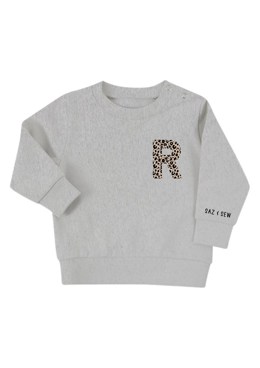 Small Initial Sweatshirt